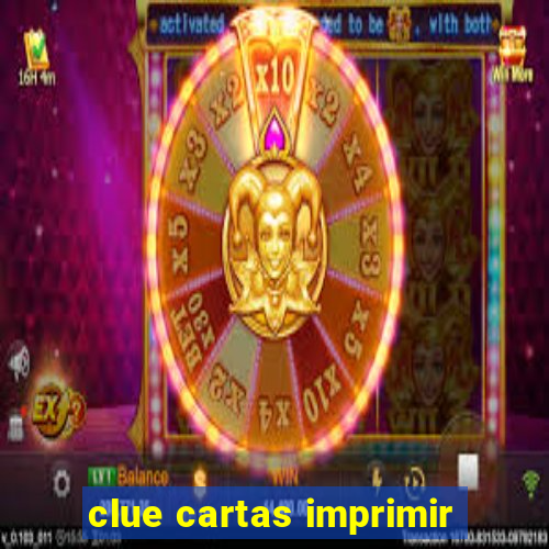 clue cartas imprimir